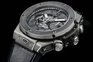 Hublot показали результат коллаборации с Berluti — им стала новая модель Big Bang Unico в титановом корпусе