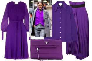 12 вещей в глубоком аметистовом оттенке, которые захочется носить этой зимой