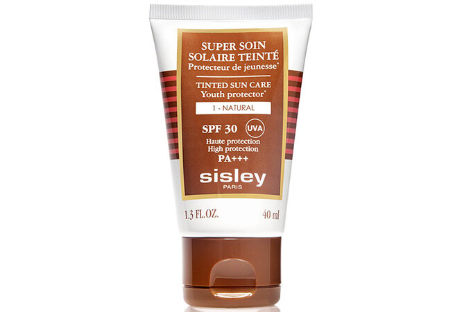 Тонирующий солнцезащитный крем Super Soin Solaire Facial Sun Care SPF 30, Sisley