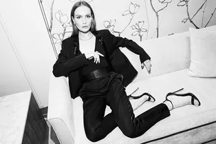 Снежанна Георгиева, Маруся Фомина и Ольга Карпуть на открытии выставки «Бриллианты Tiffany»