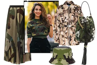 Маскируемся под модниц — камуфляжный принт вернулся