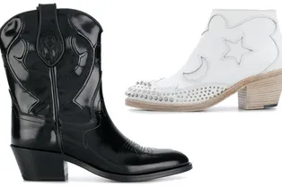 11 пар ковбойских сапог, чтобы ходить в них на фестивали и сочетать с летящими платьями