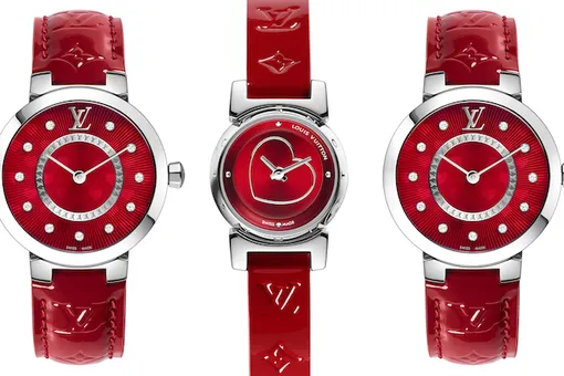 Новые часовые модели Louis Vuitton ко Дню святого Валентина