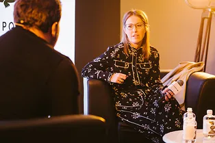 Ксения Собчак, Сергей Минаев и Елена Летучая на Esquire Weekend