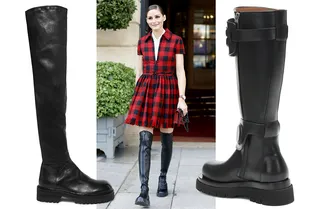 Где купить модные и удобные осенние сапоги: 12 лучших вариантов без каблуков