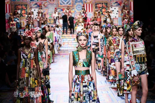Dolce&Gabbana весна-лето 2021