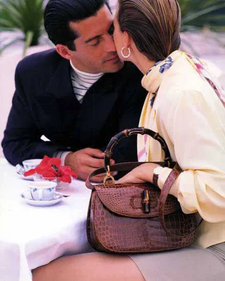 Кампейн Gucci Bamboo, 1991