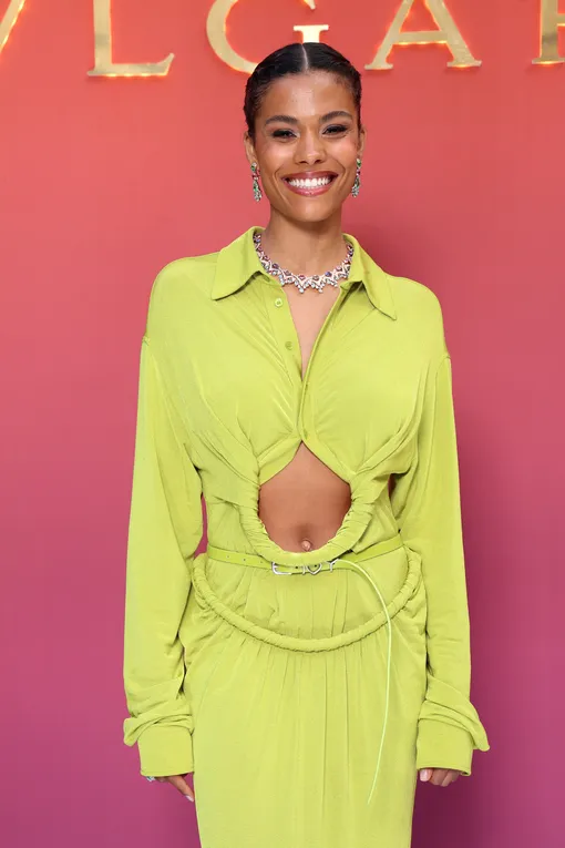 Тина Кунаки на ужине Bulgari в Париже Тина Кунаки на ужине Bulgari в Париже