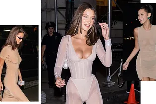 «Голый» нюд: любимый тренд Беллы Хадид и всех ведущих дизайнеров