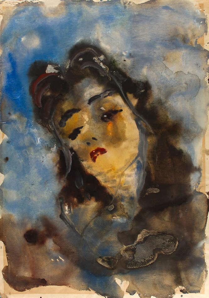 Портрет Инны Костаки. 1950-е