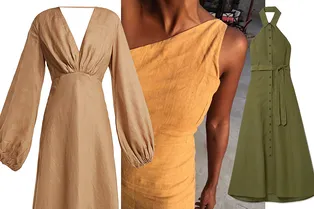 10 льняных платьев на каждый день, которые мы будем носить все лето