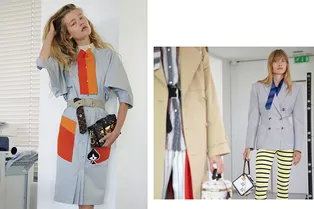 «Карточные» сумки, накладные жабо и брюки карго в коллекции Louis Vuitton Resort