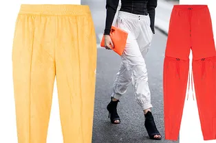 10 пар спортивных брюк, которые отлично подойдут к топам из коллекции Balmain x Beyonce