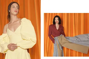 Нежная, дерзкая или строгая: 41 наряд Rosie Assoulin для переменчивых девушек