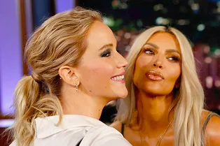 Разговор по душам: Дженнифер Лоуренс взяла интервью у Ким Кардашьян