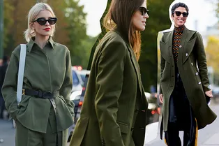 Как носить хаки этой весной