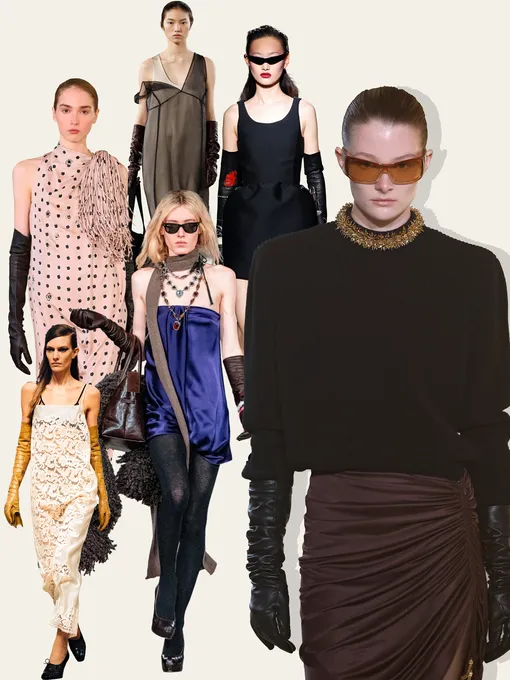 Khaite, Altuzarra, Carven, 7 for All Mankind, Balenciaga, Balmain осень-зима 2026/27 Khaite, Altuzarra, Carven, 7 for All Mankind, Balenciaga, Balmain осень-зима 2026/27