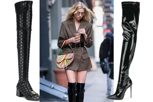 Сексуальные ботфорты-чулки — вариант для тех, кто устал от «армейских» ботинок