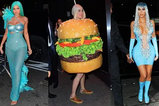 Ким Кардашьян, Кендалл Дженнер и Хейли Бибер на афтепати Met Gala