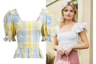 10 самых женственных «крестьянских» топов в стиле рустик