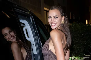 Битва образов: Ирина Шейк, Кайя Гербер, Кендалл Дженнер и сестры Хадид на вечеринке в Милане