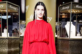 Мари Коберидзе, Алена Долецкая и Маргарита Пушкина на премии The Art Newspaper Russia