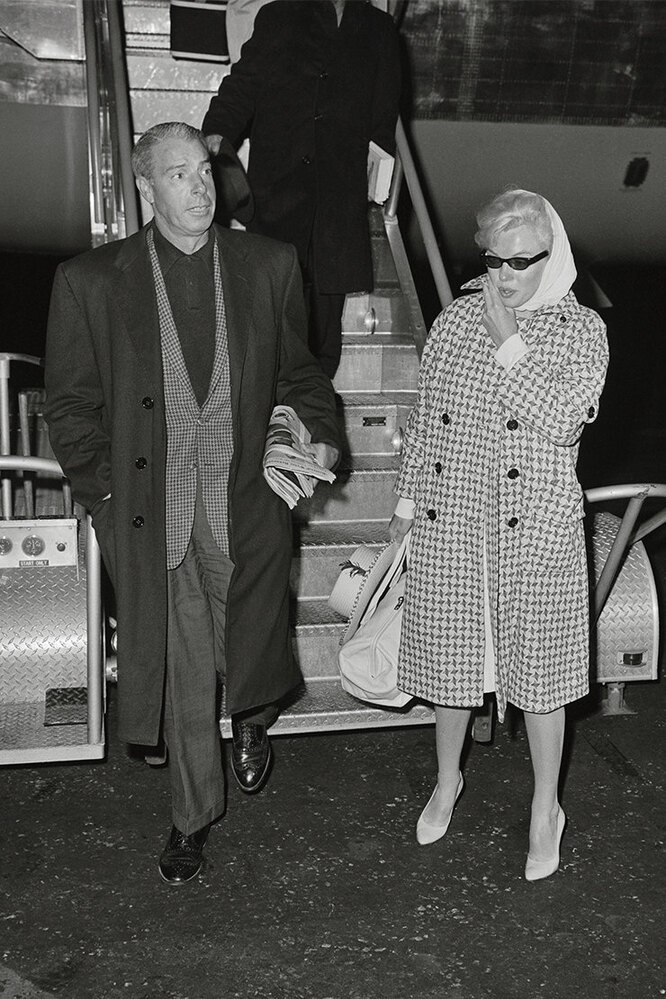 Джо Ди Маджо и Мэрилин Монро, 1961 год