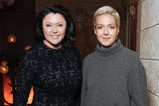 Ксения Чилингарова и Марина Жигалова-Озкан на вечеринке Stephen Webster