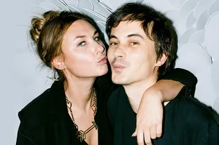 Даша Веледеева, Александр Терехов и Оксана Лаврентьева на коктейле-лектории в Atelier Moscow