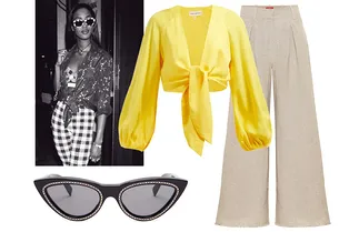 Одеться в отпуске как Наоми Кэмпбелл