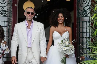 Венсан Кассель и Тина Кунаки поженились