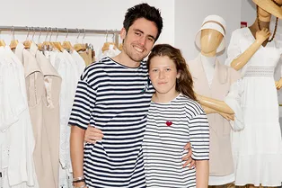 Варвара Шмыкова, Даниил Радлов и Маша Янковская на бранче MilaMarsel