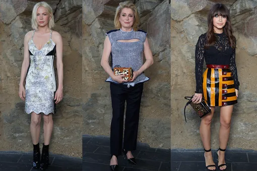 Гости на показе Louis Vuitton в Палм-Спрингс Гости на показе Louis Vuitton в Палм-Спрингс