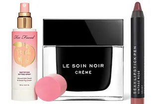 «Персиковая» коллекция, черный крем, нюдовые карандаши и другие бьюти-новинки