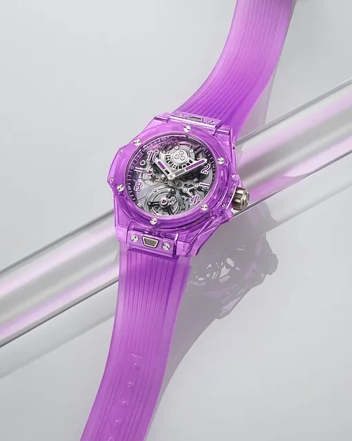 Hublot Big Bang Tourbillon Automatic Purple Sapphire Hublot Big Bang Tourbillon Automatic Purple Sapphire