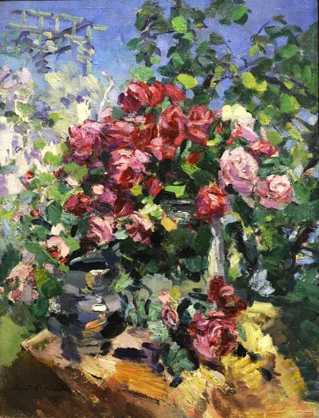 Константин Коровин, «Розы» (1917)