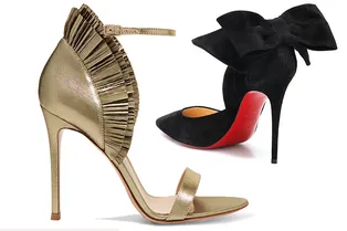 15 лучших пар обуви на каблуке для встречи Нового года