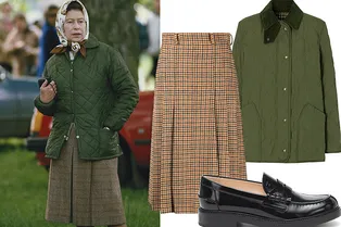 Одеться аристократично, как Елизавета II в 1985 году