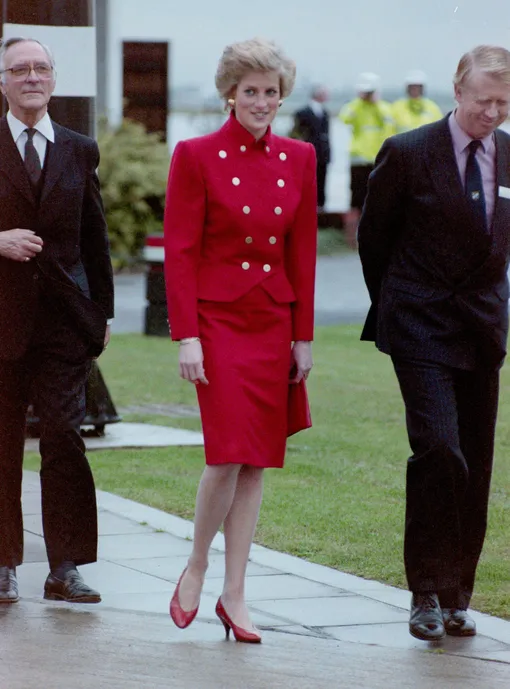 Принцесса Диана в Винчестере, 1988