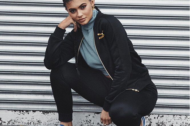 Кайли Дженнер в новой рекламной кампании Puma Кайли Дженнер в новой рекламной кампании Puma