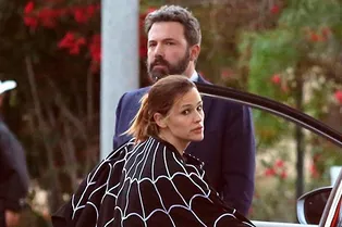 Бен Аффлек и Дженнифер «Спайдермен» Гарнер на семейном ужине в Калифорнии