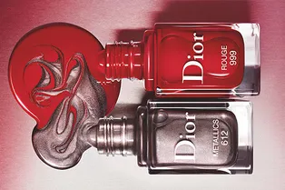 «Металлайзер» для губ и глаз в осенней коллекции макияжа Dior
