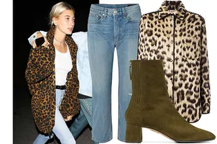 Как сочетать деним с леопардовым принтом: 3 универсальных способа