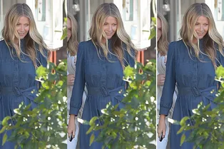 Гвинет Пэлтроу отметила самый романтичный праздник в джинсовом платье собственного бренда