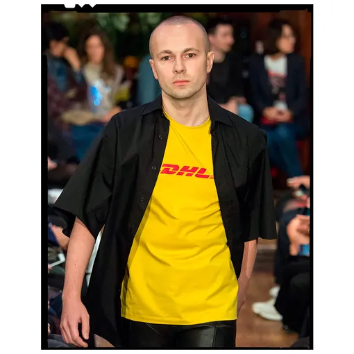 Гоша Рубчинский на показе Vetements весна-лето 2016