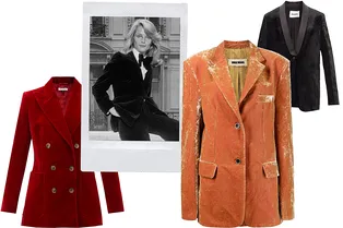 Герой вечеринок и стритстайла: 8 жакетов из бархата на любой случай