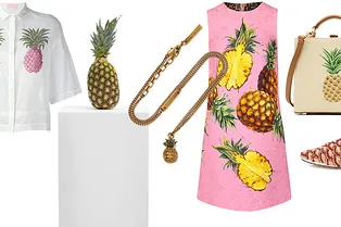 Ананасовая диета: 35 вещей-оберегов от лишнего веса из весенних коллекций Ананасовая диета: 35 вещей-оберегов от лишнего веса из весенних коллекций