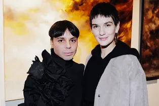 Мари Коберидзе на презентации новой коллекции Александра Арутюнова