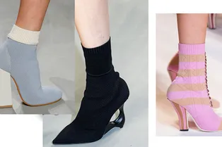 Туфли-носки — главная обувь холодного лета Туфли-носки — главная обувь холодного лета