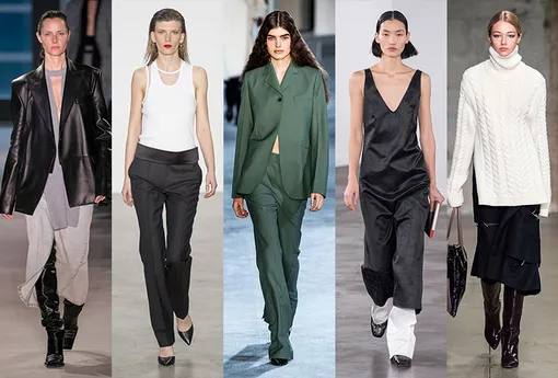 Proenza Schouler, Helmut Lang, 3.1 Phillip Lim, Gabriella Hearst, Tibi Proenza Schouler, Helmut Lang, 3.1 Phillip Lim, Gabriella Hearst, Tibi